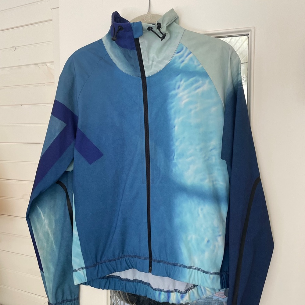 Theory Blue and Light Blue Jacket